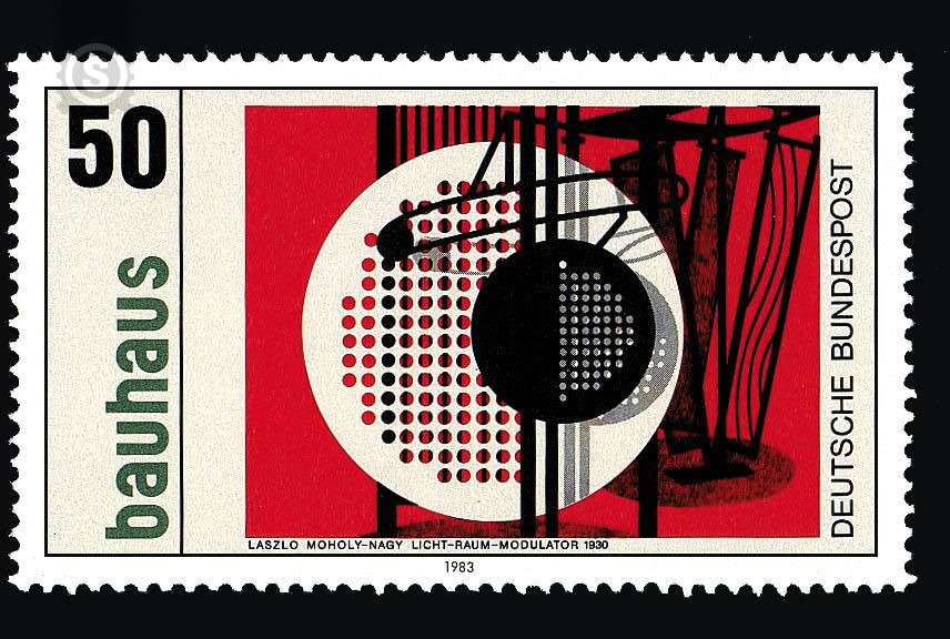 100th birthday of Walter Gropius, architect and founder of the Bauhaus art academy - Germany / Federal Republic of Germany 1983 - 50 Pfennig