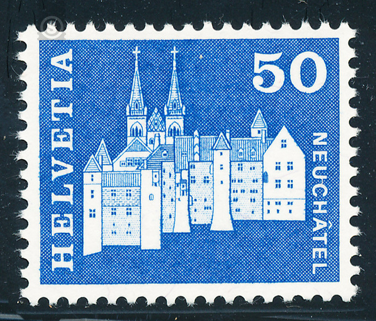 Postal History - Castle - Switzerland 1968 - 50 Rappen