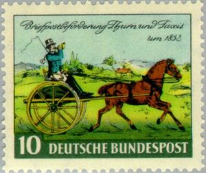 Thurn and Taxis Mail Carriage 1846