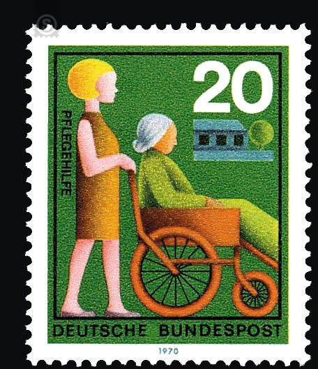 Volunteer services - Germany / Federal Republic of Germany 1970 - 20 Pfennig