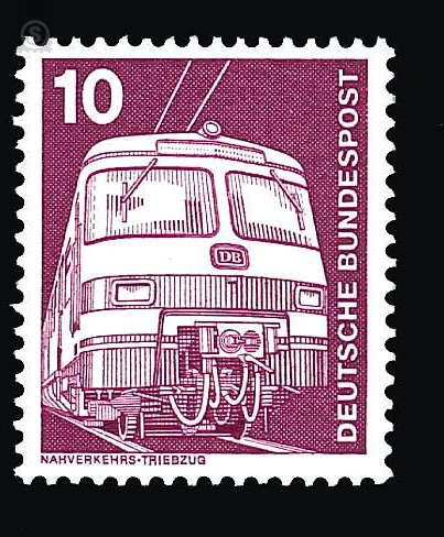 Postage stamps: industry and technology - Germany / Federal Republic of Germany 1975 - 10 Pfennig